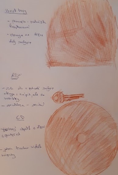 CD, klíč a